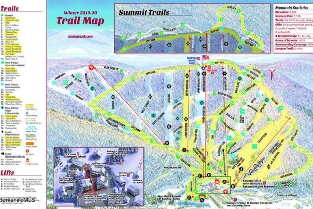 Ski On Off 1Br Suite 1St Flr Sleeps 4 Jiminy Peak Ханкок Екстериор снимка